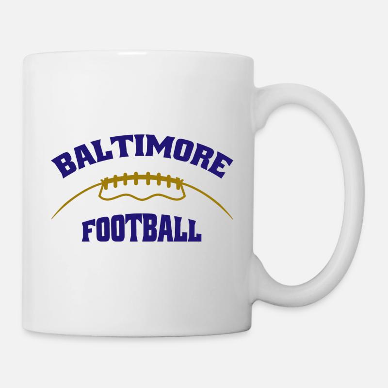 Baltimore Football - Mug - white