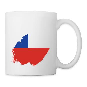 Chili Drapeau Amérique du Sud Drapeau Chili Vintage - Mug blanc - blanc - Droite