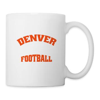 Denver Football - Mug blanc - blanc - Droite