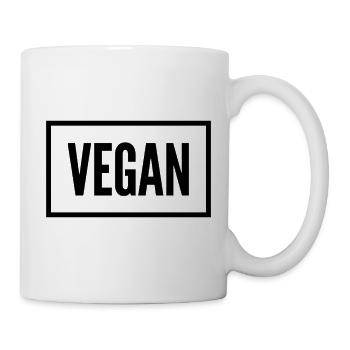 Végétalien - Mug blanc - blanc - Droite
