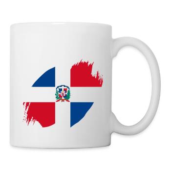 Dominican Republic Flag Dom Rep Flag Trip - Mug - white - Right