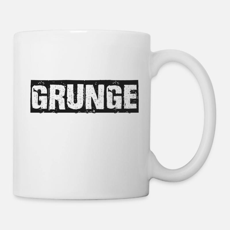 Grunge - Tasse - Weiß