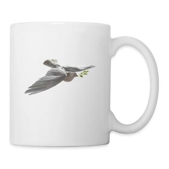 Paix - Mug blanc - blanc - Droite