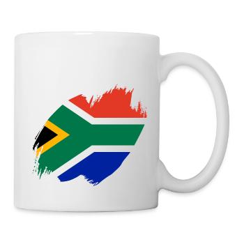 South Africa Flag Africa South African Flag - Mug - white - Right