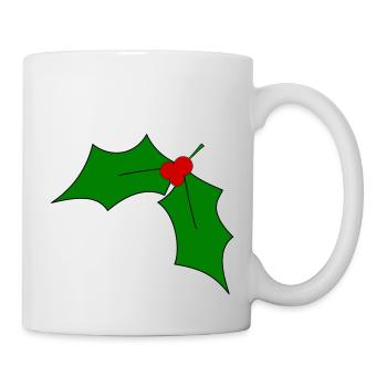 Mistelzweig - Tasse - Weiß - Rechts