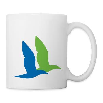 double sea bird - Mug - white - Right