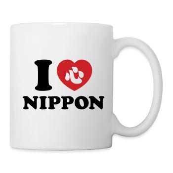I HEART [LOVE] NIPPON - Mug - white - Right