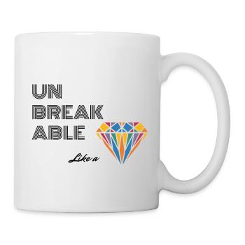 UNBREAKABLE DIAMOND - Tasse - Weiß - Rechts