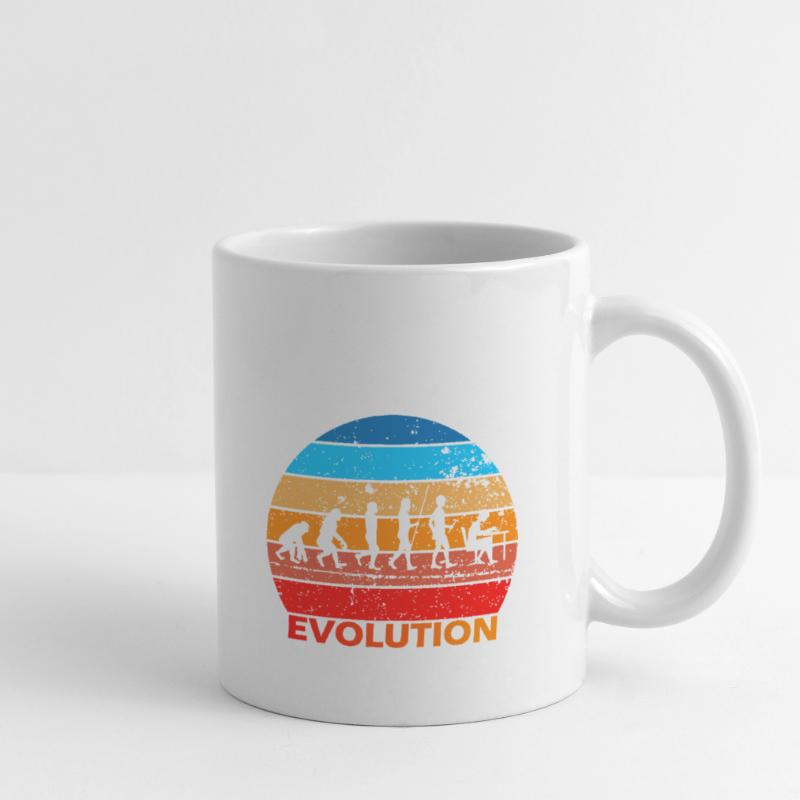 Evolution of IT EDP Computer Science Computer Nerds Mug