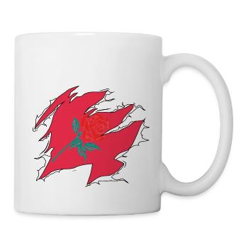 Ripped Labor Suppoter - Mug - white - Right