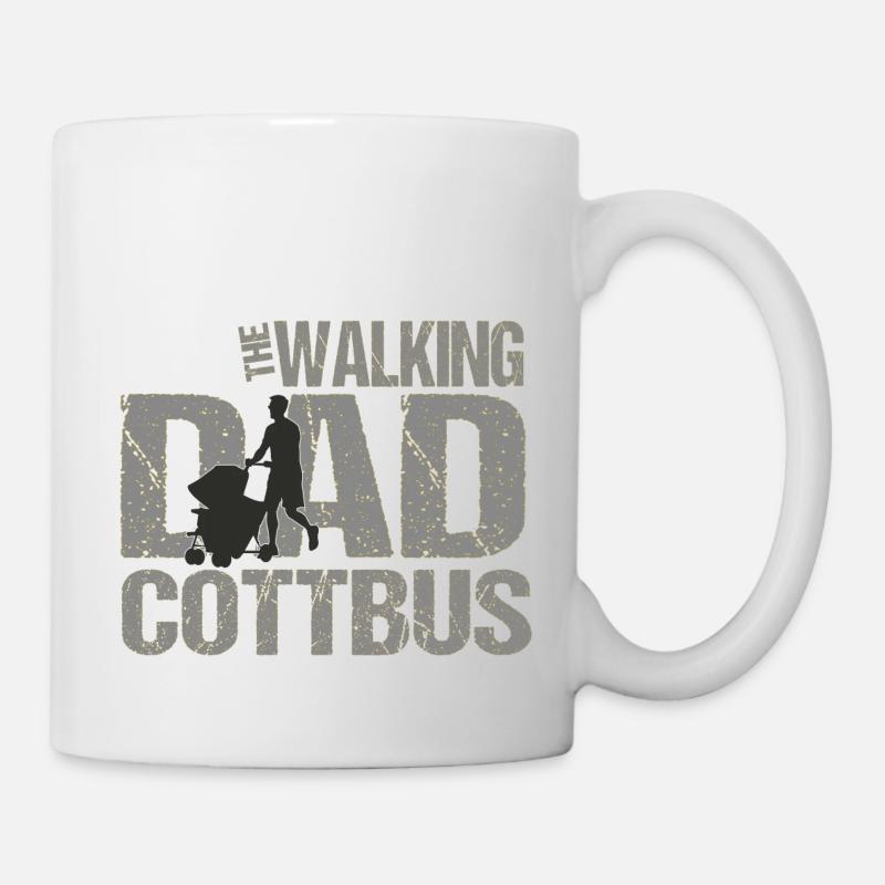 The Walking Dad Cottbus - Tasse - Weiß