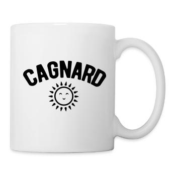 Cagnard soleil canicule chaleur - Mug blanc - blanc - Droite