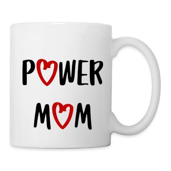 power maman maman maman maman enfants parents police - Mug blanc - blanc - Droite