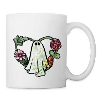 fantôme - Mug blanc - blanc - Droite