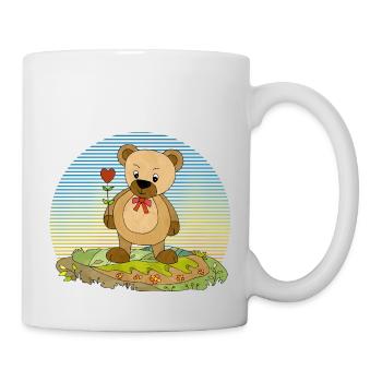 Teddy bear - Mug - white - Right