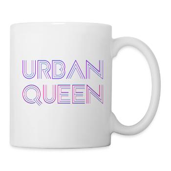 Urbane Königin - Tasse - Weiß - Rechts