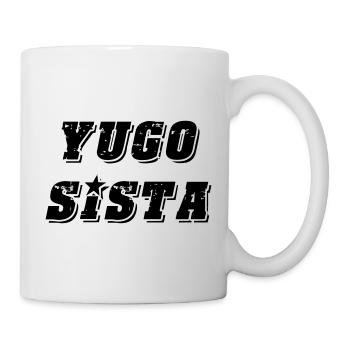 Yugo sista - united style of Balkan - Tasse - Weiß - Rechts