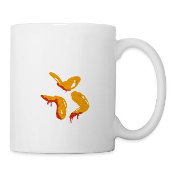 This Guy Loves Chicken Wings - Tasse - Weiß - Rechts