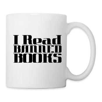I Read Banned Books 44 - Mug - white - Right