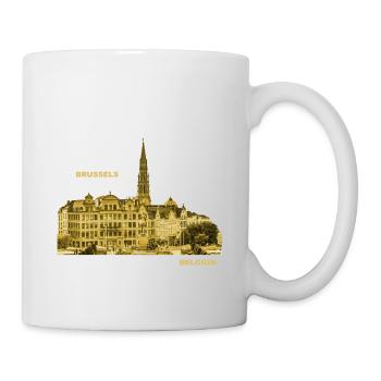 Brussels Belgium Capital Benelux Europe Museum - Mug - white - Right