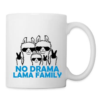 Parents No Drama Llama - Mug - white - Right