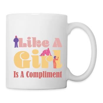 Frauen Gleichberchtigung Design und Feminist - Tasse - Weiß - Rechts