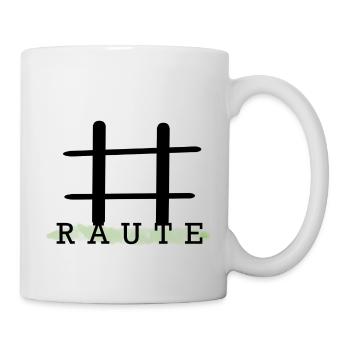 Hashtag - Tasse - Weiß - Rechts