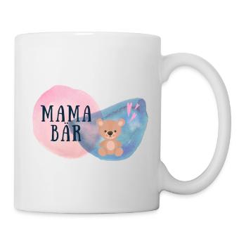 Mama Bär - Tasse - Weiß - Rechts