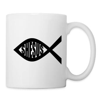 SHESUS FISH - Mug - white - Right