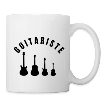 Collection Guitariste - Profession - Mug blanc - blanc - Droite