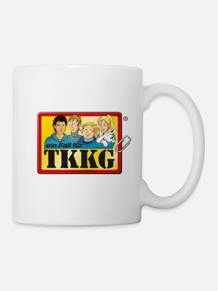 TKKG Logo Ein Fall Für TKKG - Tasse - Weiß