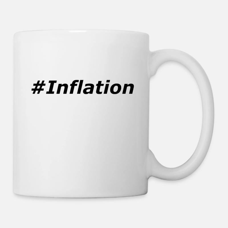 Inflation - Tasse - Weiß