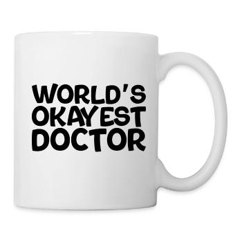 Le médecin le plus correct du monde - Mug blanc - blanc - Droite
