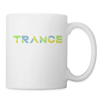 Conception de lettrage de transe de texte - Mug blanc - blanc - Droite
