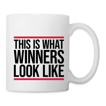 What Winners Look Like - Tasse - Weiß - Rechts