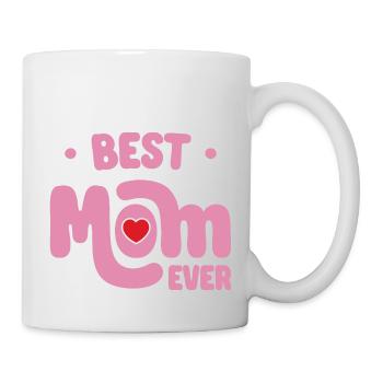 Best mom ever - Mug - white - Right