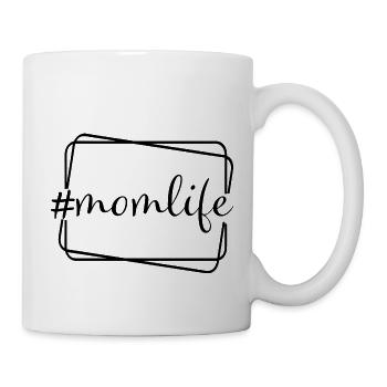 Momlife ist das beste Leben für eine Frau - Tasse - Weiß - Rechts