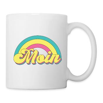 Moin - Tasse - Weiß - Rechts