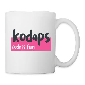 kodaps sq dark - Mug blanc - blanc - Droite