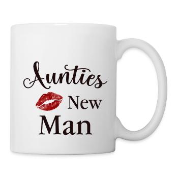 Aunties new Man - Tasse - Weiß - Rechts