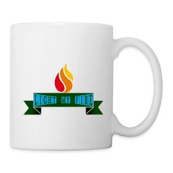 light my fire - Mug - white - Right