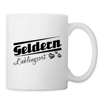 Geldern - Lieblingsort mit Stadtnamen - Tasse - Weiß - Rechts