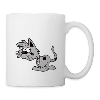 katze cat tier liebhaber kinder baby perser kids - Tasse - Weiß - Rechts