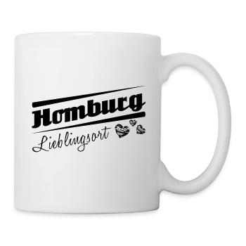 Homburg - Lieblingsort mit Stadtnamen - Tasse - Weiß - Rechts