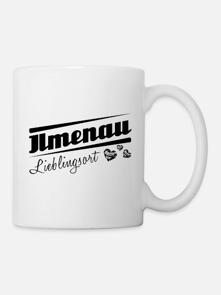 Ilmenau - Lieblingsort mit Stadtnamen - Tasse - Weiß