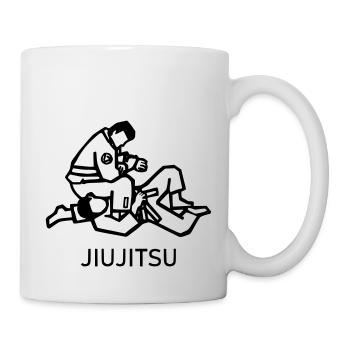 jiu-jitsu brésilien - Mug blanc - blanc - Droite