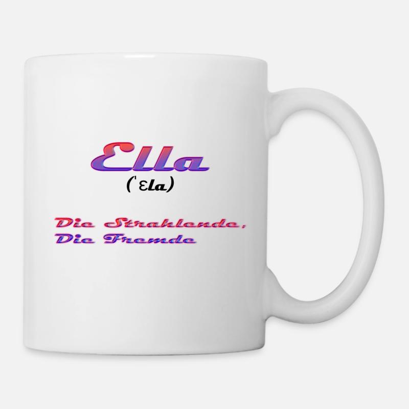 Ella - Tasse - Weiß