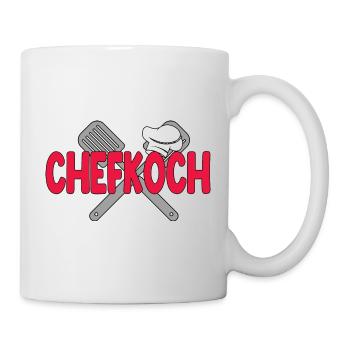 Chefkoch - Tasse - Weiß - Rechts