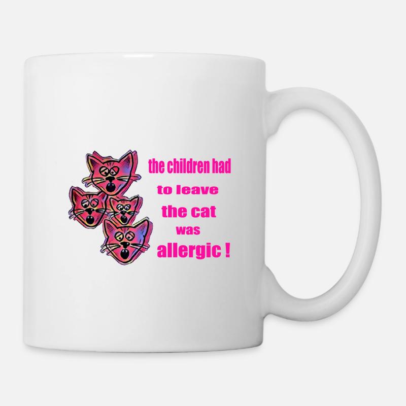 Katze - Tasse - Weiß