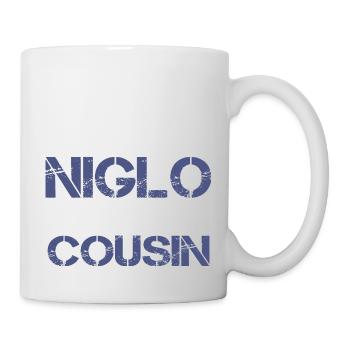Je mange du Niglo - Mug blanc - blanc - Droite